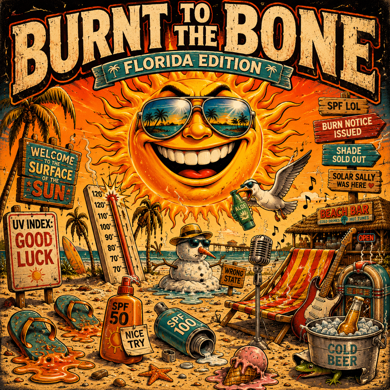 Burnt to the Bone (Florida Edition) artwork